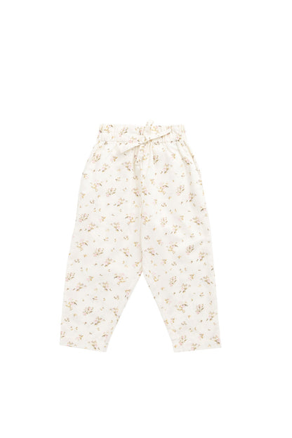 Organic Cotton Elodie Pant - Bianca Antique