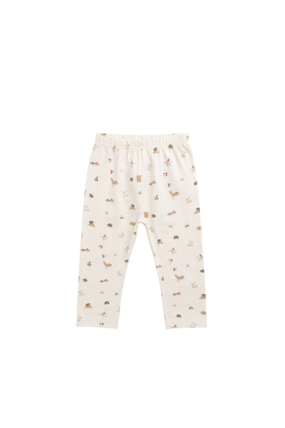 Organic Cotton Everyday Legging - Forest Gathering