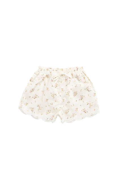 Organic Cotton Haylen Short - Bianca Antique