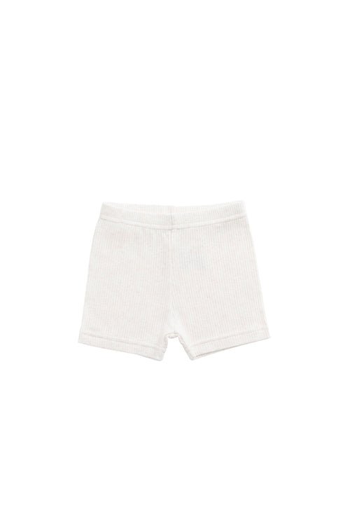 Organic Cotton Modal Elisa Bike Short - Icing Marle