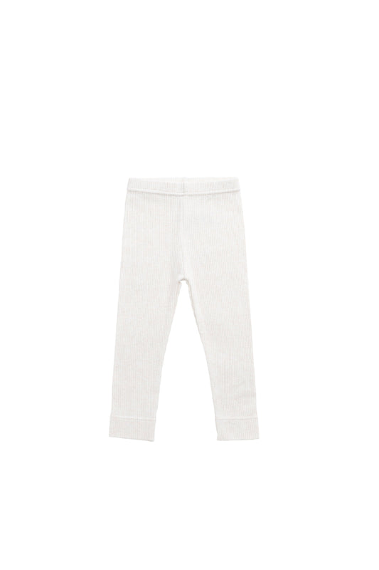 Organic Cotton Modal Everyday Legging - Icing Marle