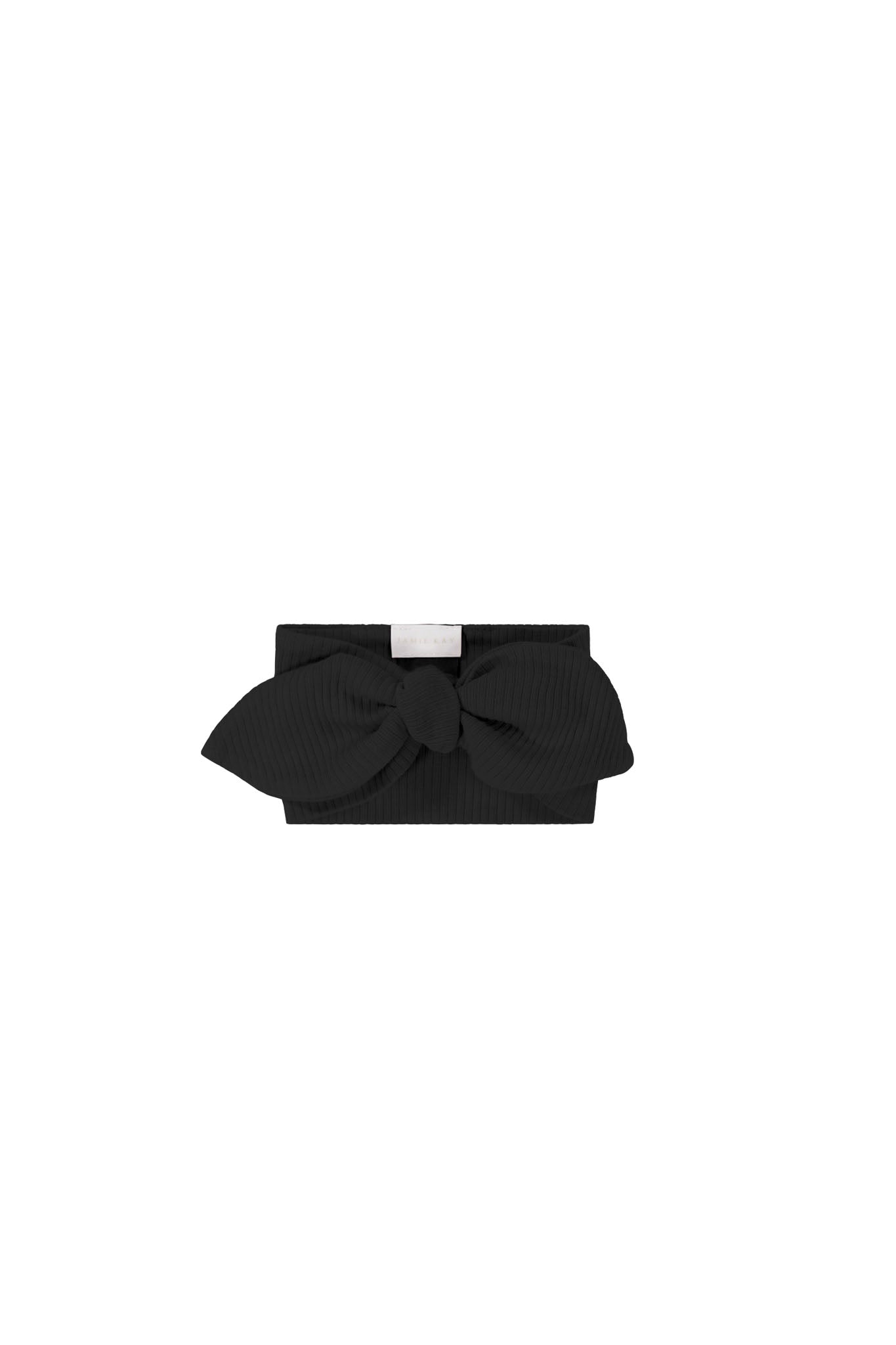 Organic Cotton Modal Lilian Headband - Ebony