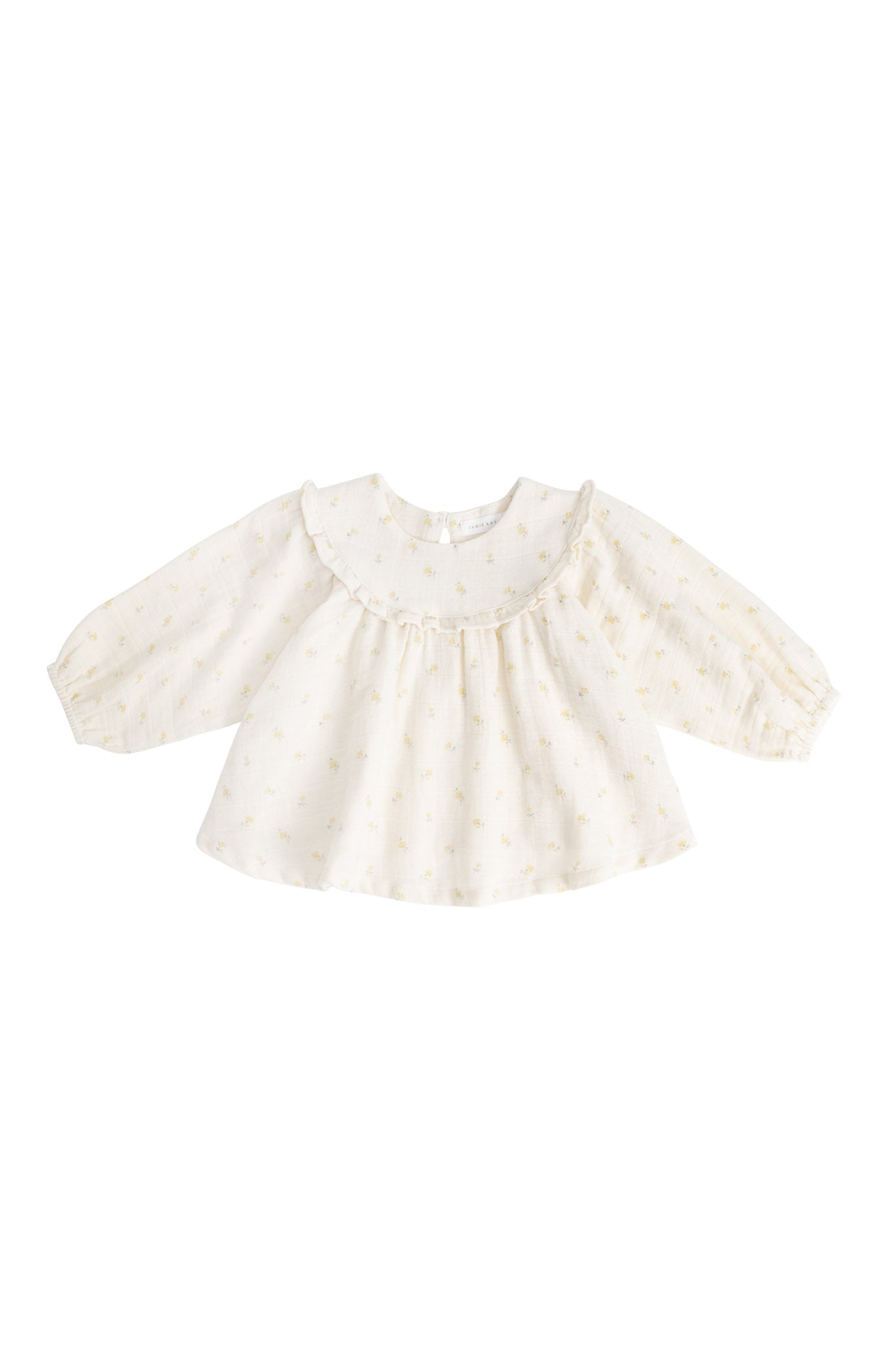 Organic Cotton Muslin Amira Blouse - Vintage Ditsy
