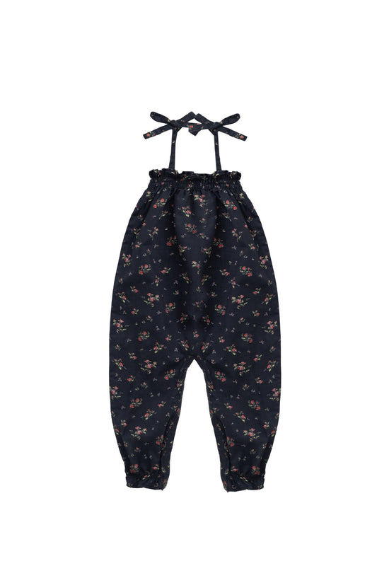 Organic Cotton Myla Jumpsuit - Bianca Noir