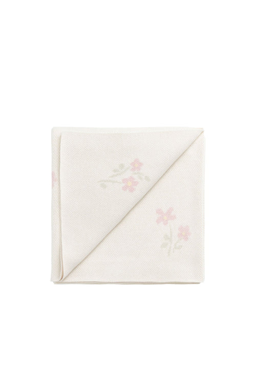 Pauline Jacquard Blanket - Lotus