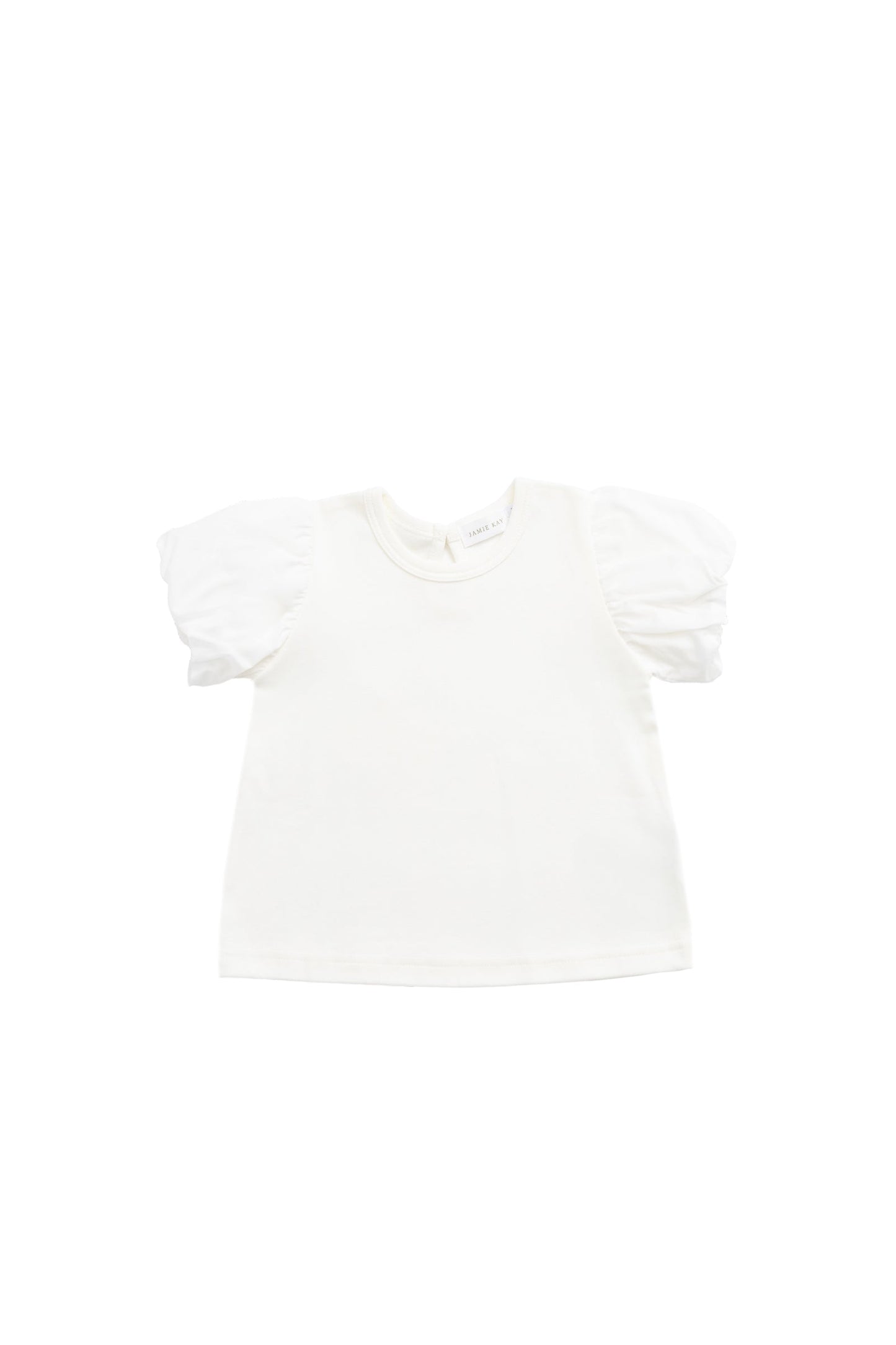 Pima Cotton Myla Top - Parchment