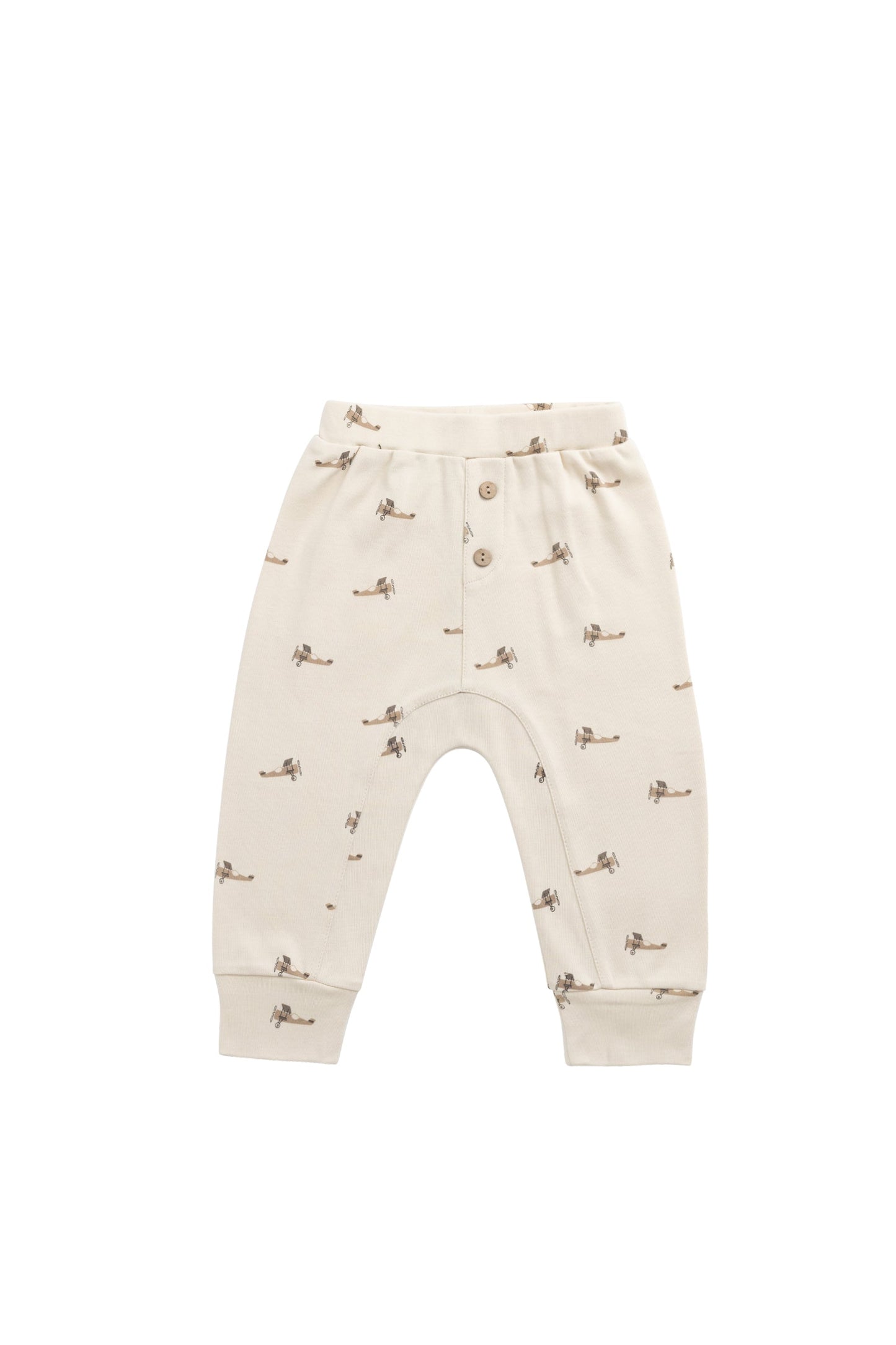 Pima Cotton Wesley Pant - Fly High Vanilla Cream