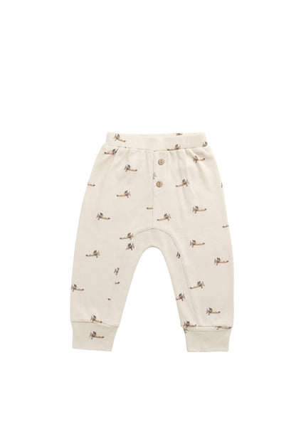 Pima Cotton Wesley Pant - Fly High Vanilla Cream