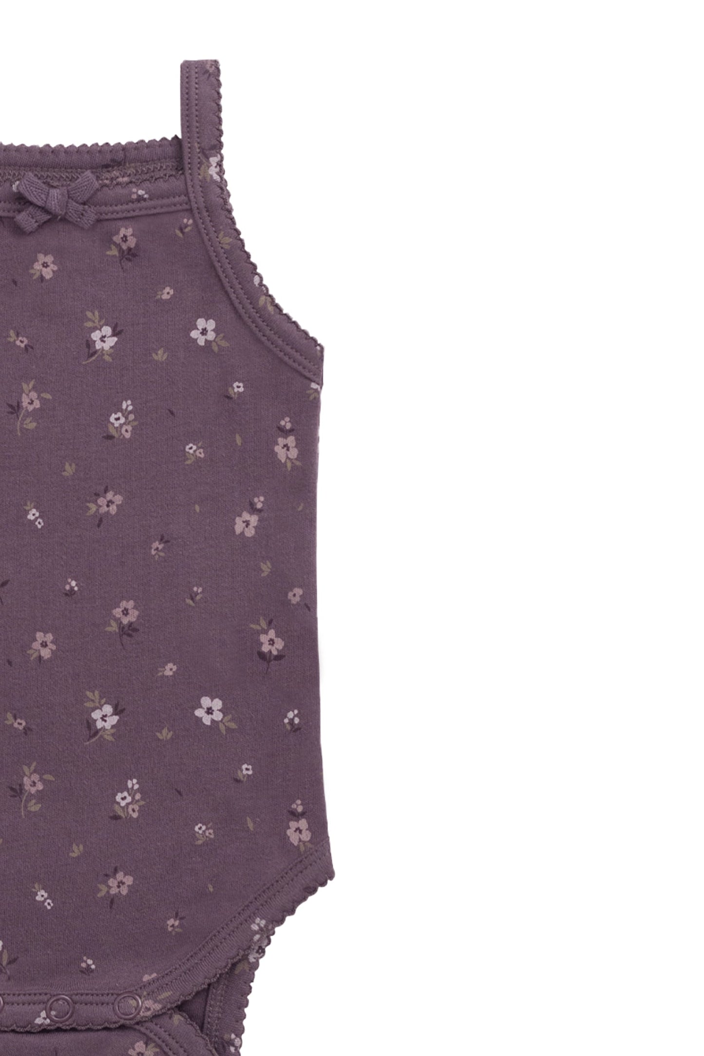 Organic Cotton Bridget Singlet Bodysuit - Goldie Huckleberry Large