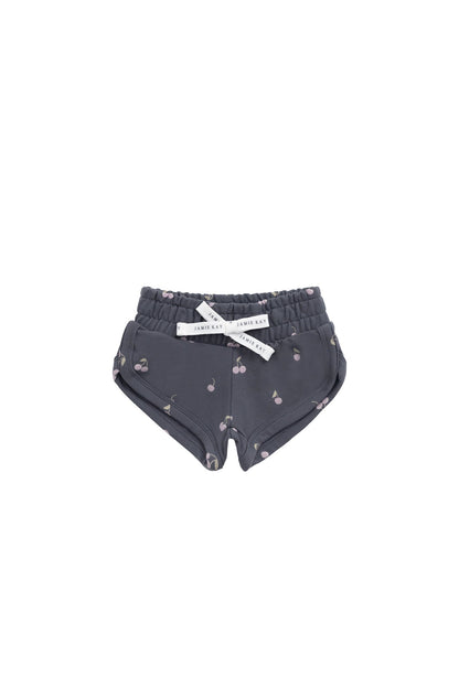 Organic Cotton Ivy Shortie - Cherry Love Lava