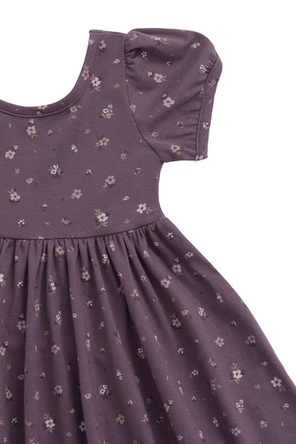 Organic Cotton Meadow Dress - Goldie Huckleberry Large