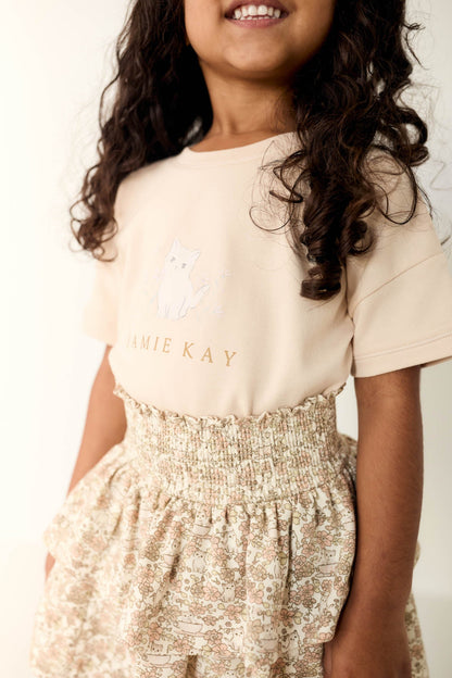 Pima Cotton Mimi Top - Kitty Shell