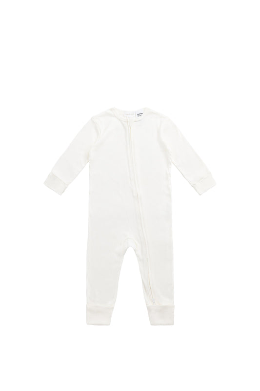 Organic Cotton Modal Frankie Onepiece - Milk