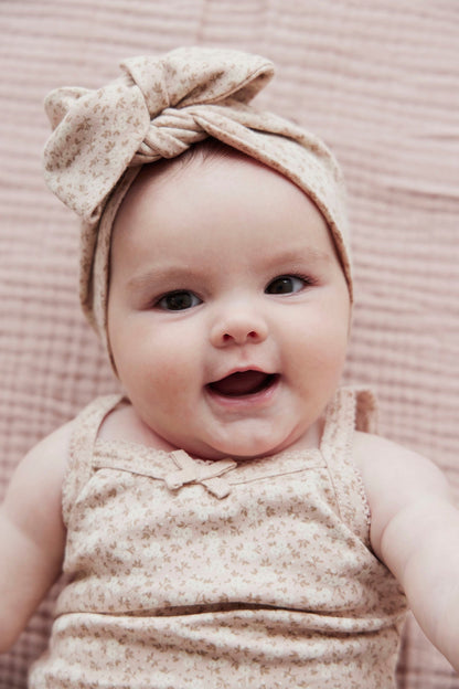 Organic Cotton Singlet - Rosalie Fields