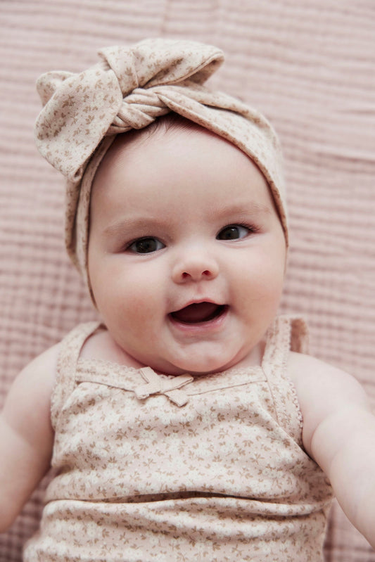 Organic Cotton Singlet - Rosalie Fields