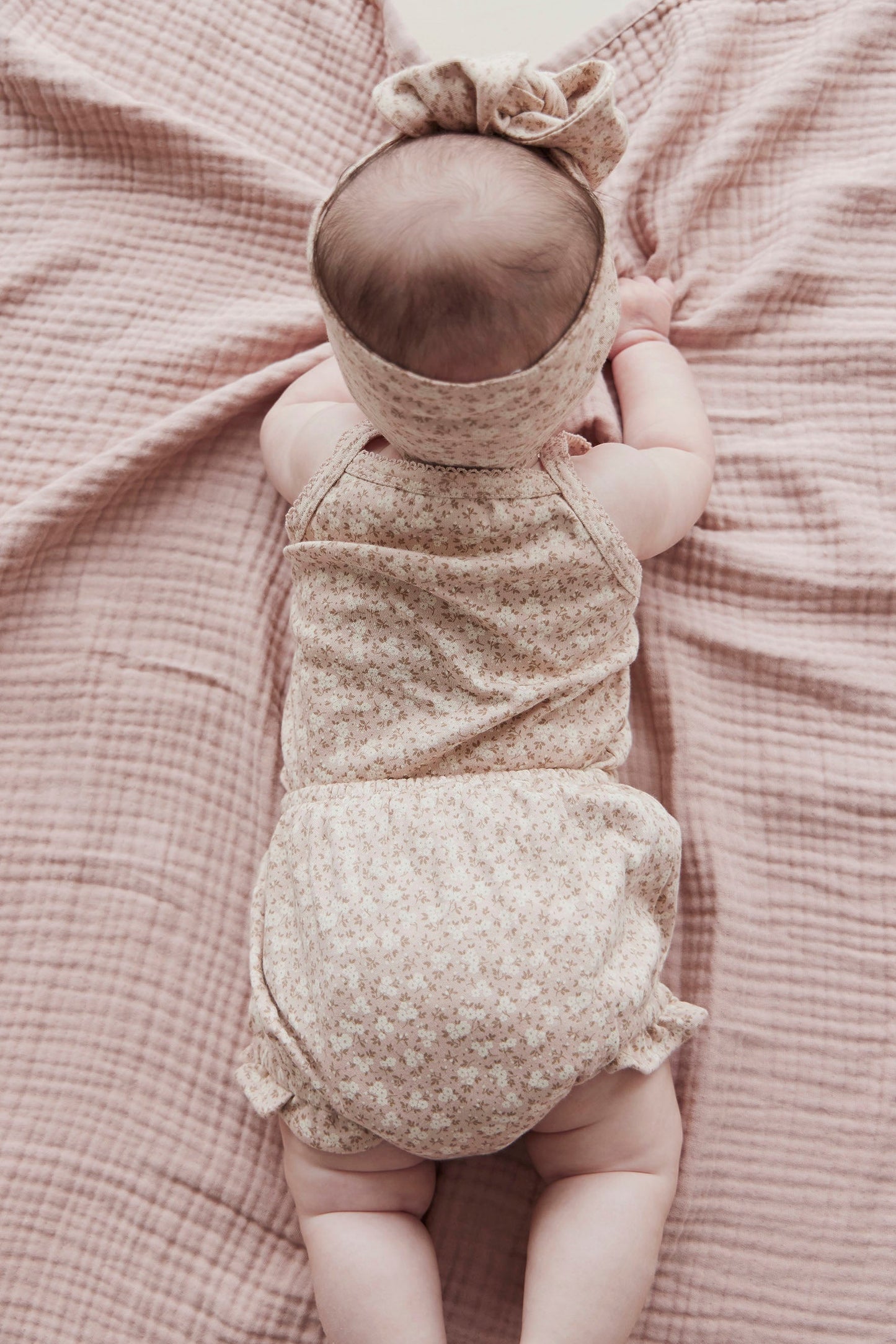 Organic Cotton Singlet - Rosalie Fields