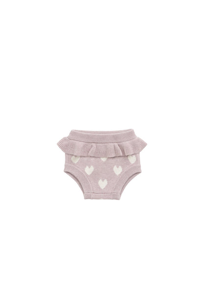 Molly Bloomer - Heart Jacquard Ballerina Marle