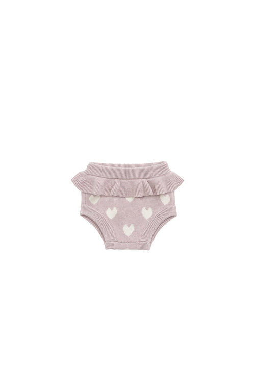 Molly Bloomer - Heart Jacquard Ballerina Marle