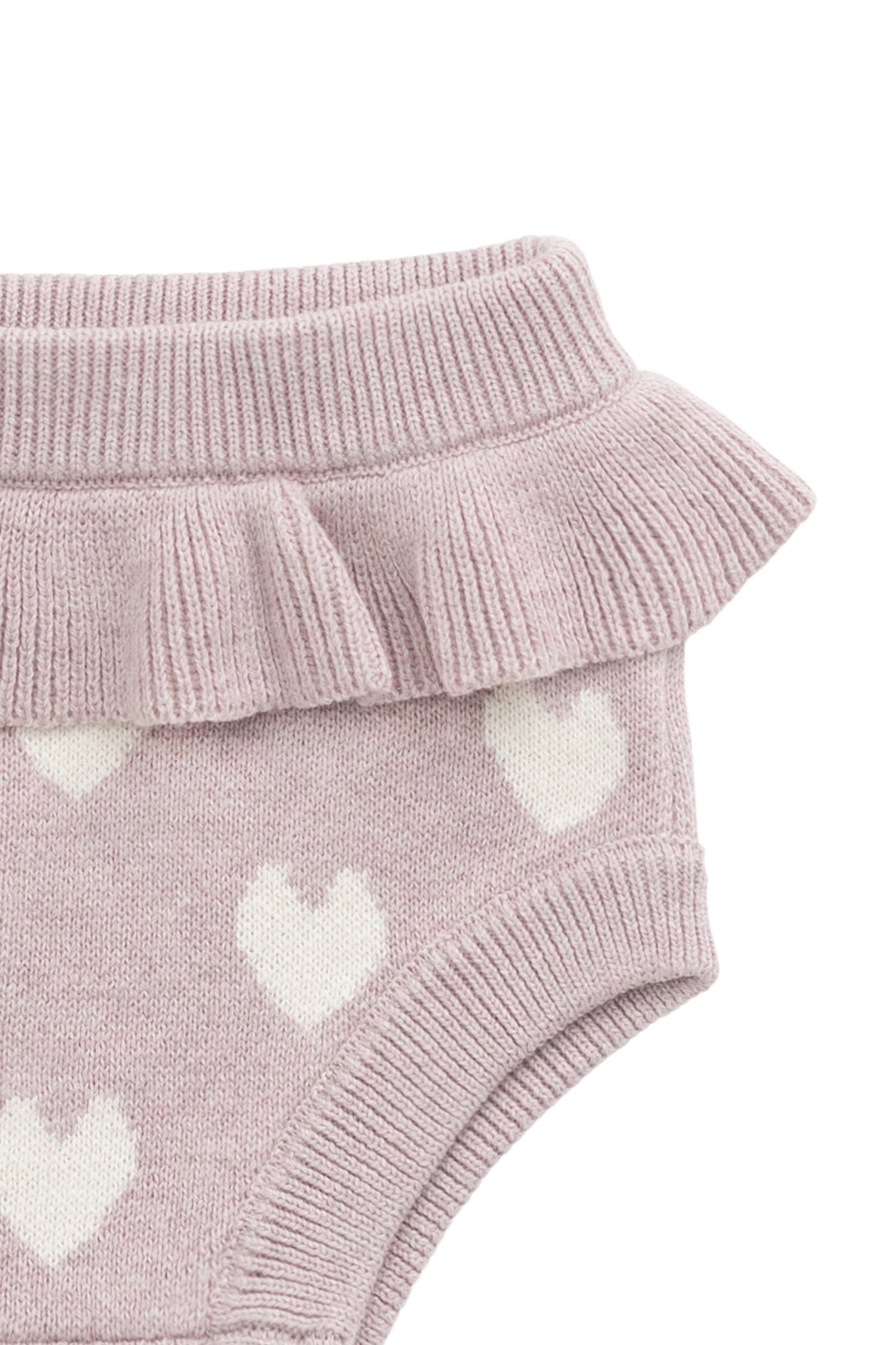 Molly Bloomer - Heart Jacquard Ballerina Marle