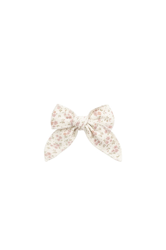 Organic Cotton Bow - Rosalie Field Blush