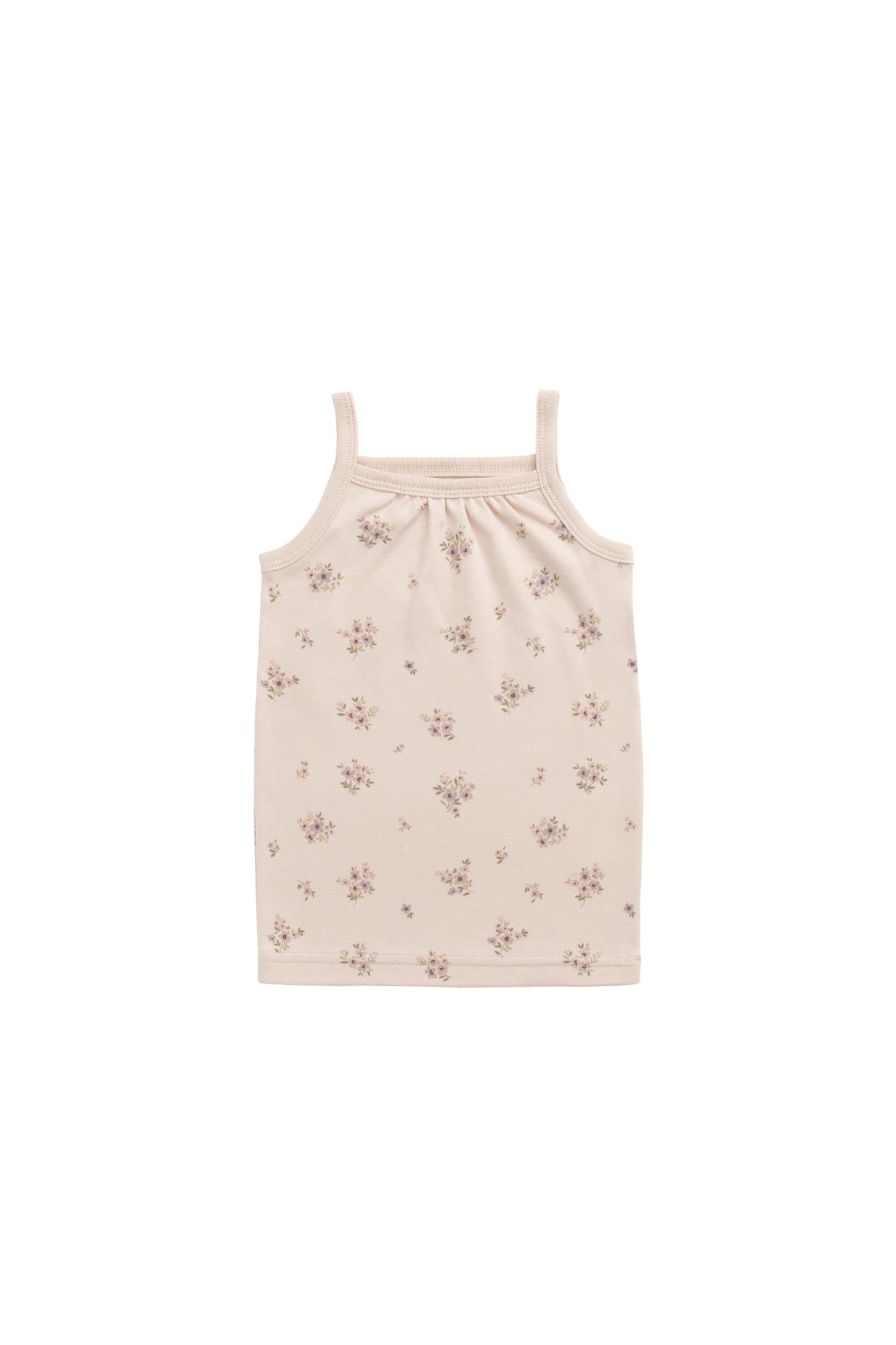 Organic Cotton Casey Top - Goldie Bouquet Pink Tint