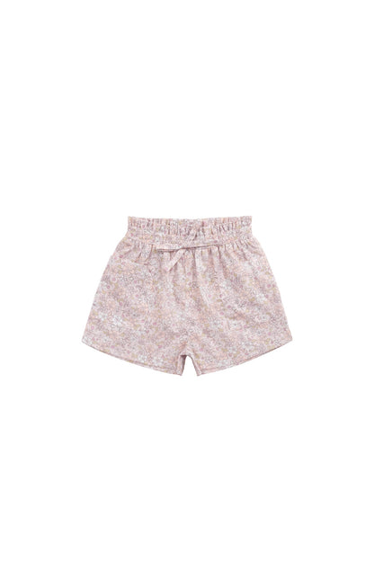 Organic Cotton Emelia Short - Chloe Mauve