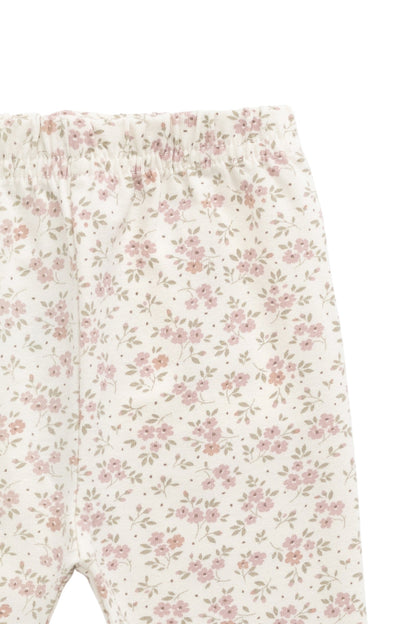 Organic Cotton Everyday Legging - Rosalie Field Blush