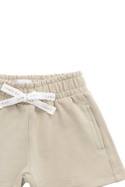 Organic Cotton Jalen Short - Biscuit