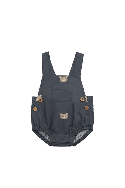 Organic Cotton Robin Playsuit - Bobbie Bears Shadow