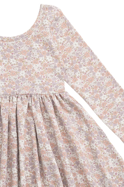 Organic Cotton Tallulah Dress - Chloe Mauve