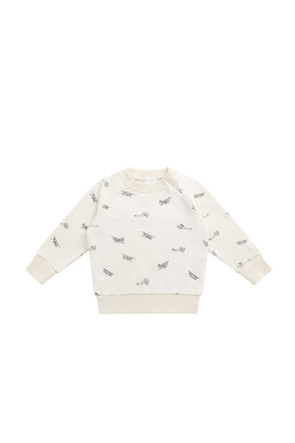 Organic Cotton Tao Sweatshirt - Avion Oat