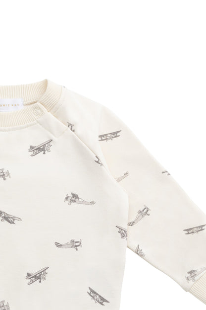 Organic Cotton Tao Sweatshirt - Avion Oat