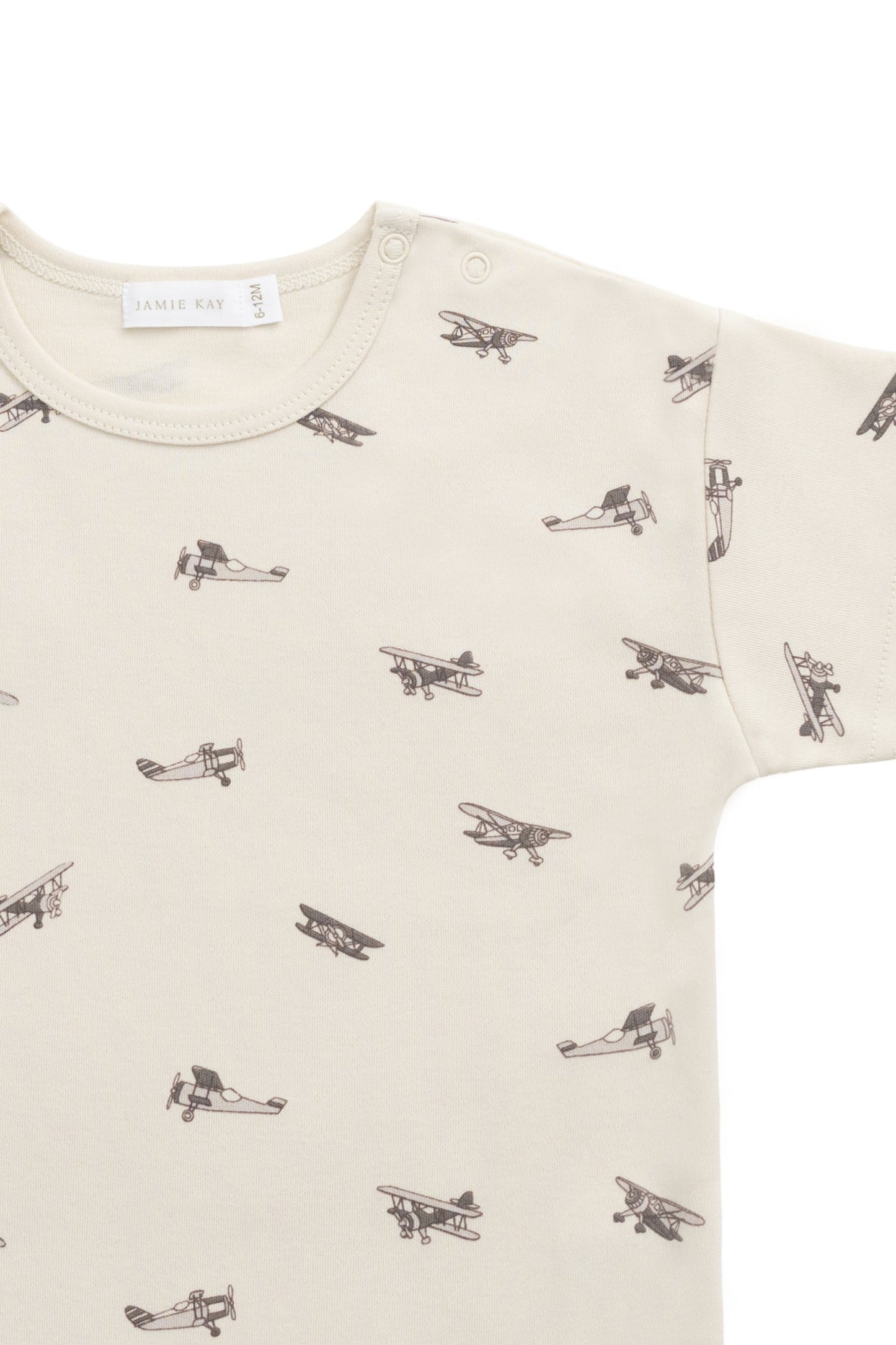 Pima Cotton Hunter Tee - Avion Oat
