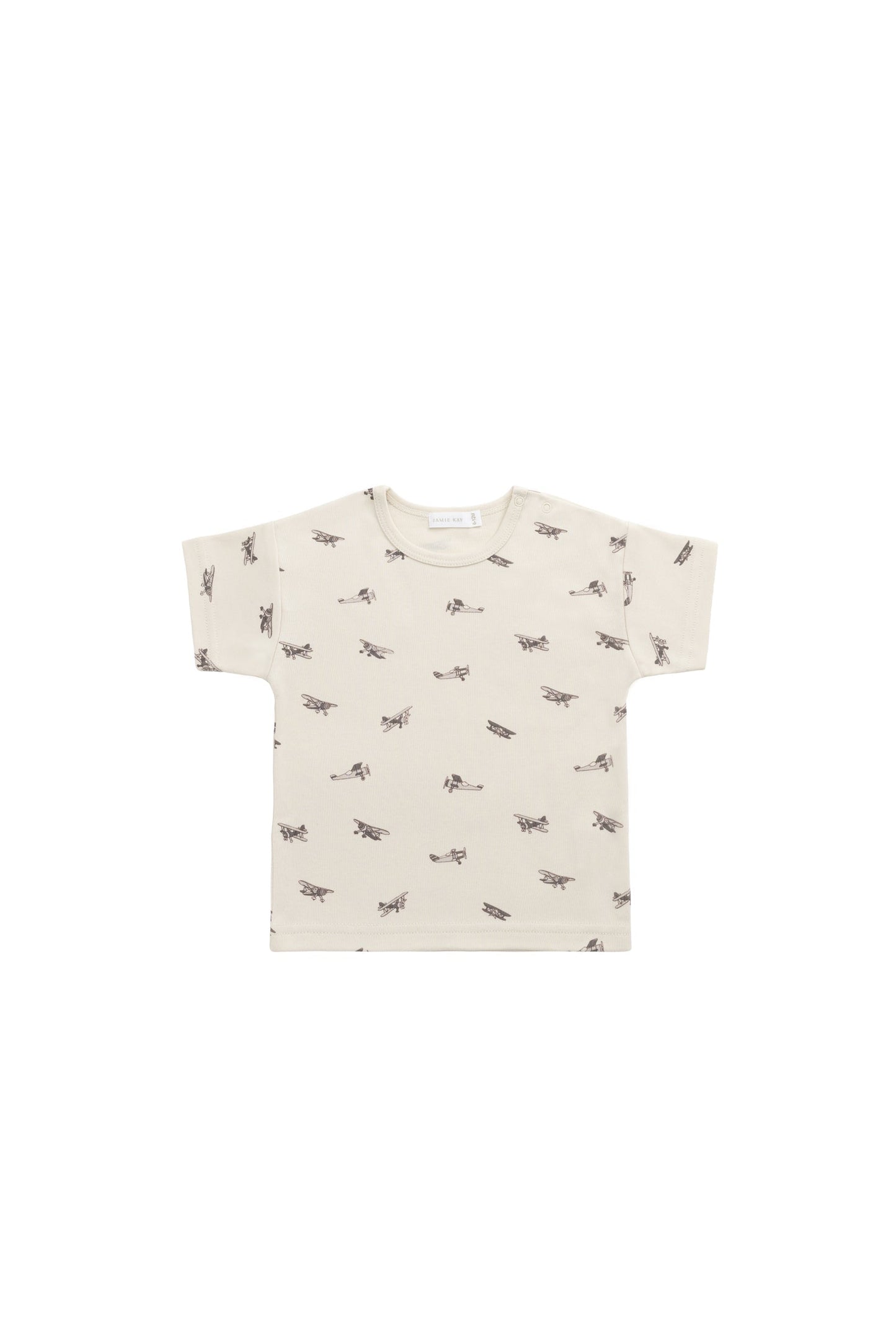 Pima Cotton Hunter Tee - Avion Oat