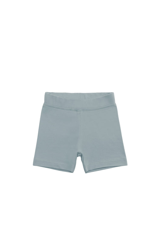 Organic Cotton Bike Short - Pond