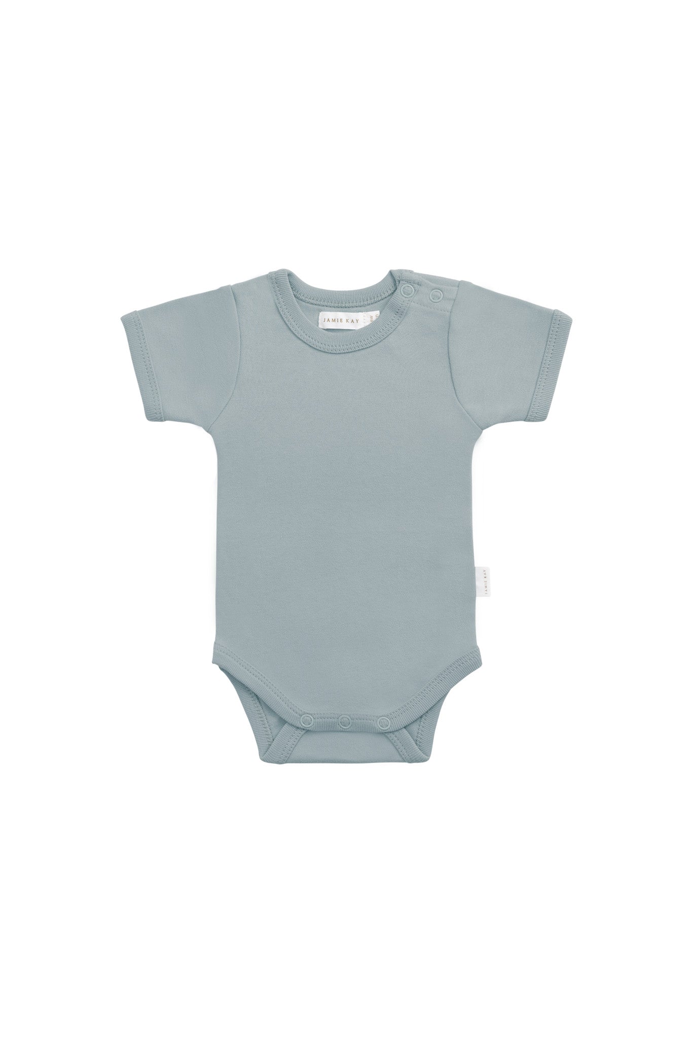 Organic Cotton Olsen Tee Bodysuit - Pond