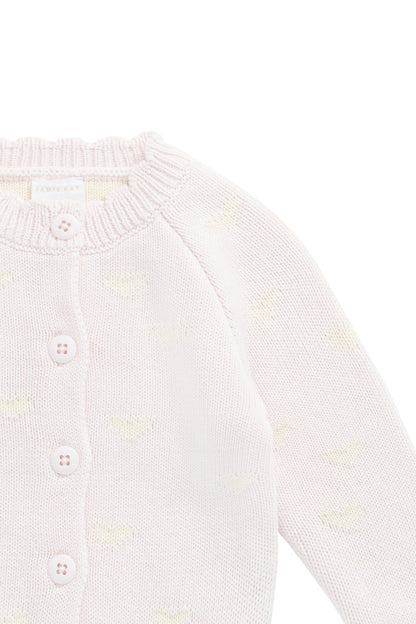 Anna Cardigan - Petite Heart Calcite
