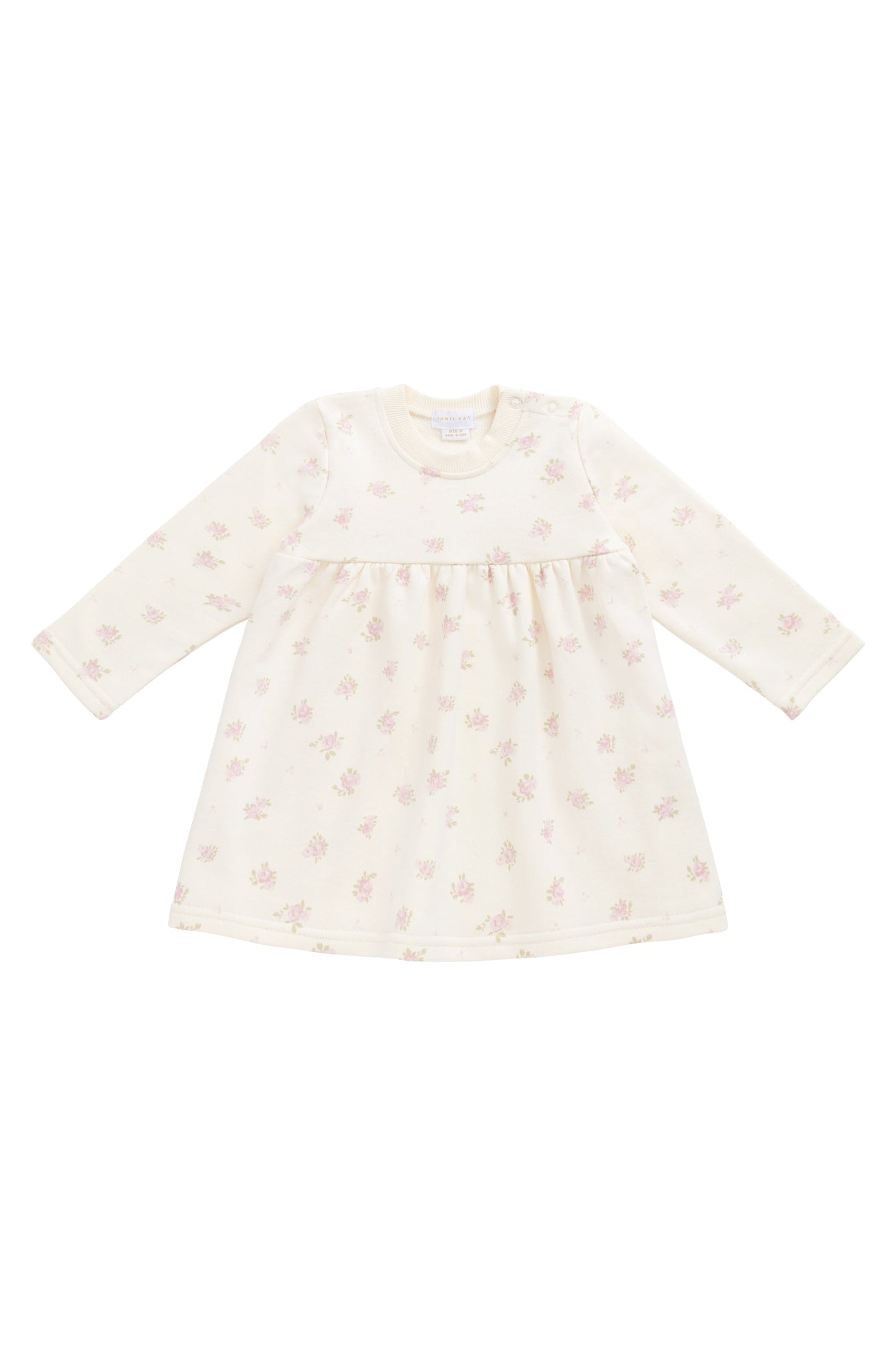 Organic Cotton Charlotte Dress - Simone Egret