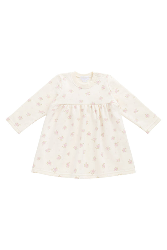 Organic Cotton Charlotte Dress - Simone Egret