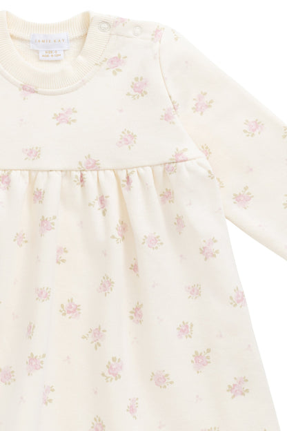 Organic Cotton Charlotte Dress - Simone Egret