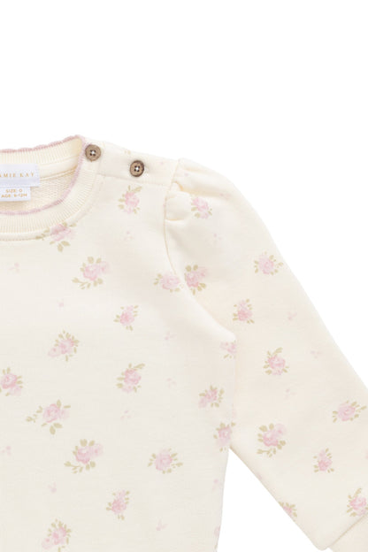 Organic Cotton Monroe Sweatshirt - Simone Egret