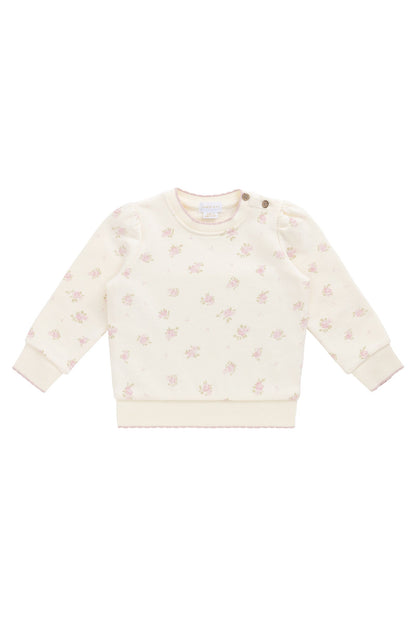 Organic Cotton Monroe Sweatshirt - Simone Egret