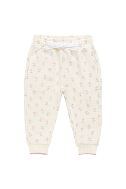 Organic Cotton Monroe Track Pant - Lila Pink