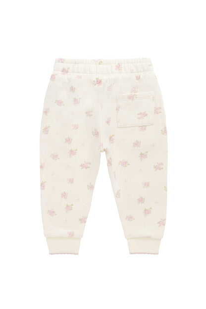 Organic Cotton Monroe Track Pant - Simone Egret