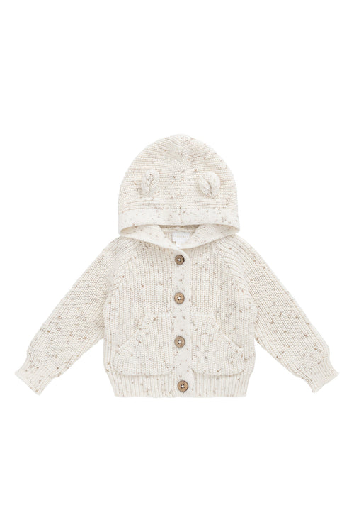 OG Bear Knit - Pistachio Fleck
