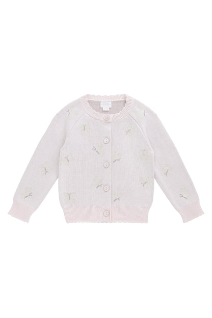 Jamie Cardigan - Jamie's Atrium Jacquard Calcite