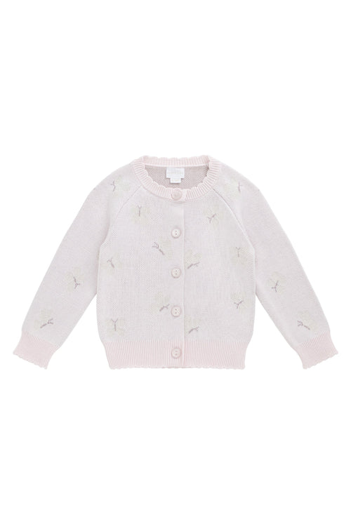 Jamie Cardigan - Jamie's Atrium Jacquard Calcite