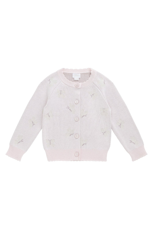 Jamie Cardigan - Jamie's Atrium Jacquard Calcite