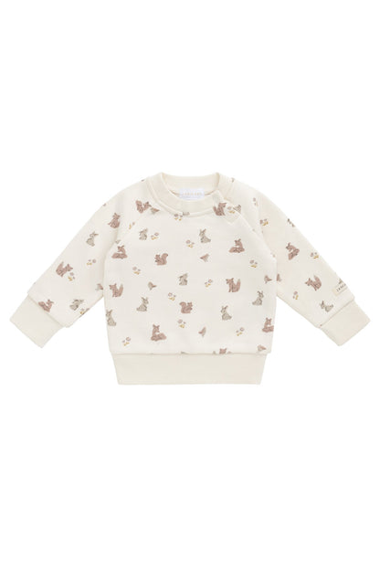 Organic Cotton Flynn Sweatshirt - Forest Friends