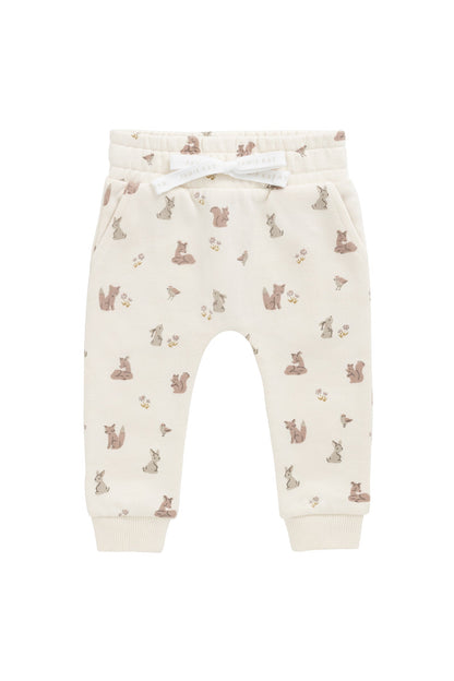 Organic Cotton Flynn Track Pant - Forest Friends